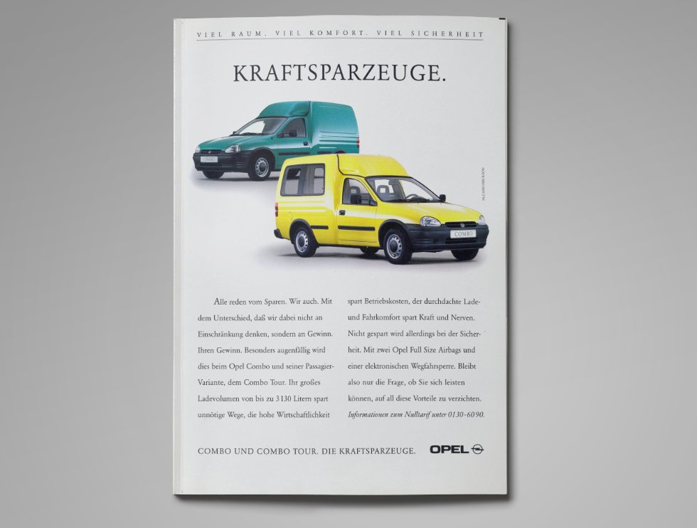 Anzeige Opel Combo