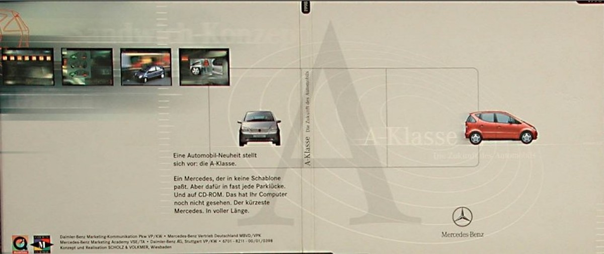 Mercedes A-Klasse CD-ROM