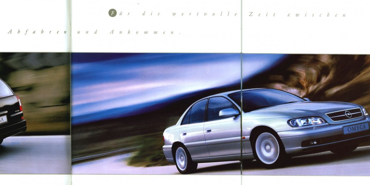 Katalogseiten Opel Omega